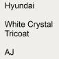 Preview: Hyundai, White Crystal Tricoat, AJ.